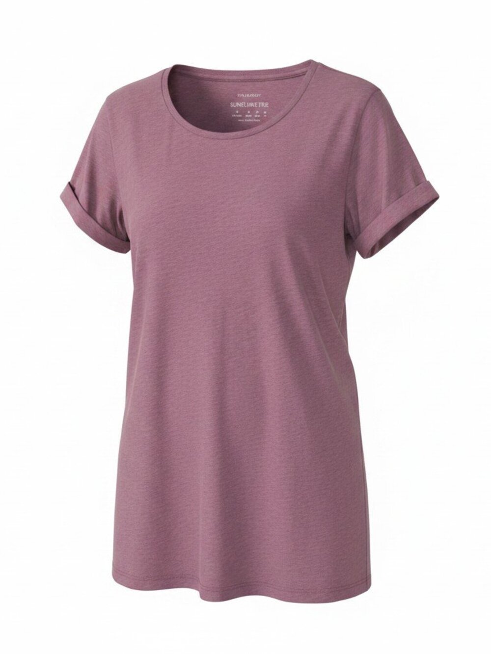 Primark Long Line Tee Purple Short Sleeve Women’s Size M